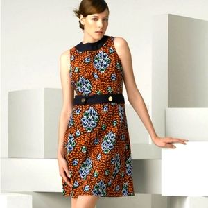 Tory Burch Melanie printed linen dress 10